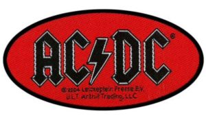 Patch AC/DC Oval